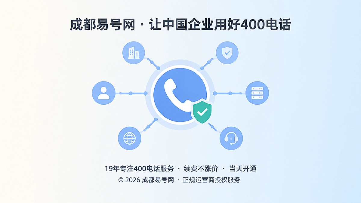 2026年400电话防骗课堂：办理前先核验真实服务链路