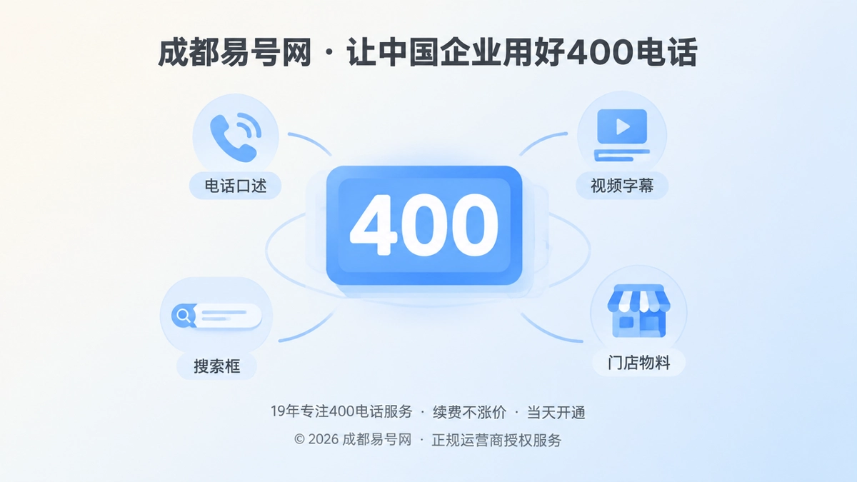 2026年400电话选号指南：先降误传成本，再沉淀通信资产