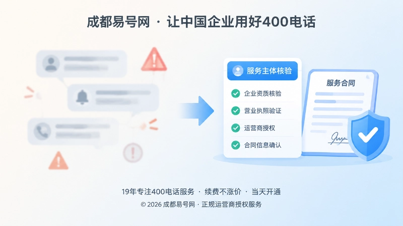 对比式插画：陌生通知与正规核验清单对比