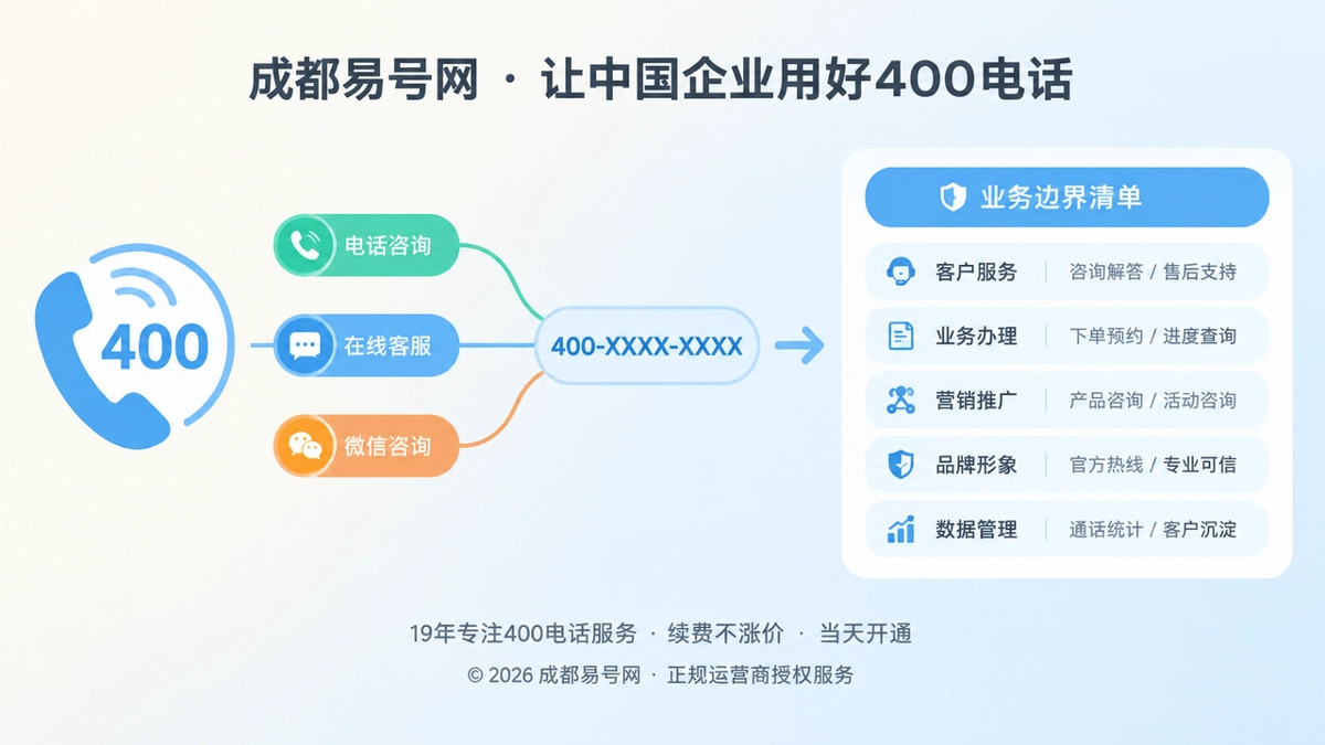 2026年400电话行业洞察：企业服务边界决定号码长期价值